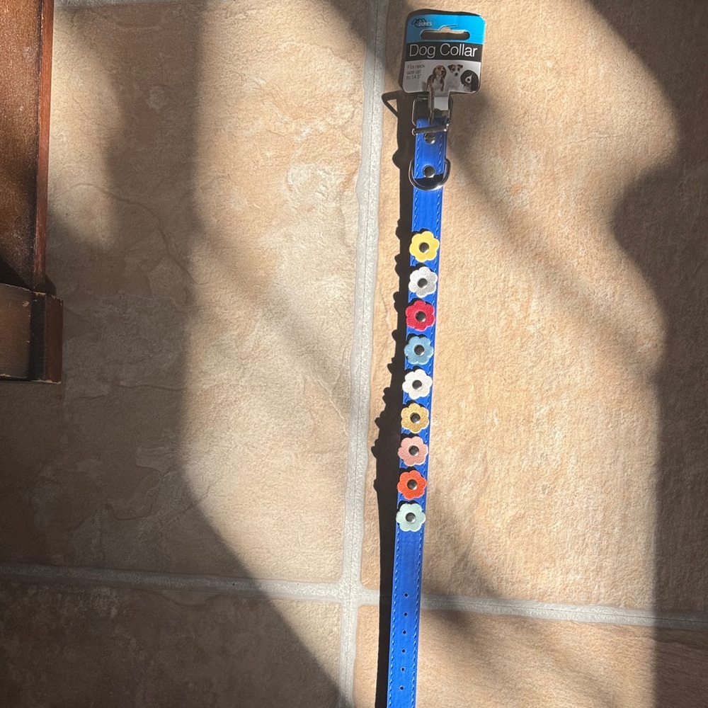 Duke's Dog Collar Fits Up to 14.5" NEW Blue - Picture 2 of 6